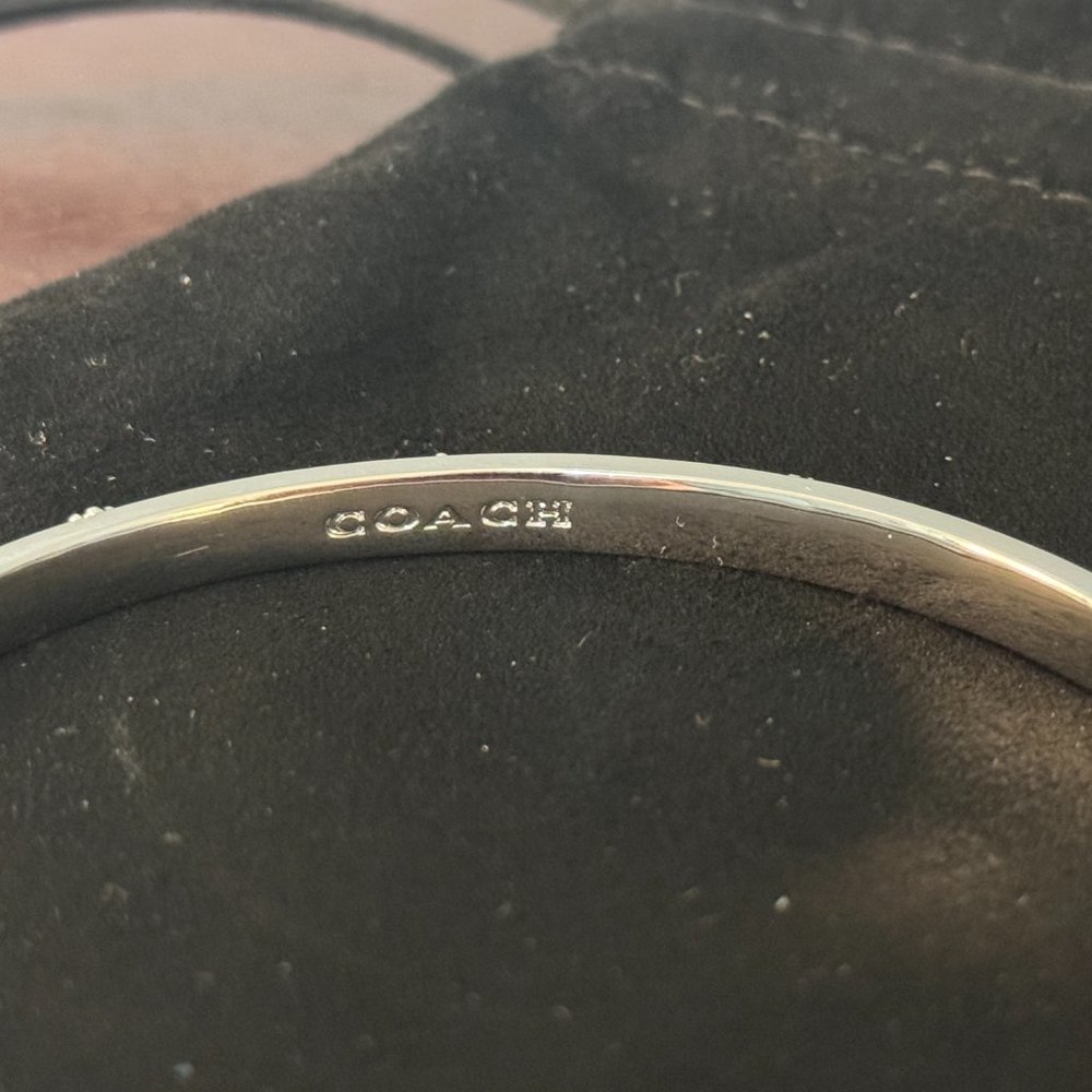 Coach Tea Rose Bangle - Picture 4 of 4
